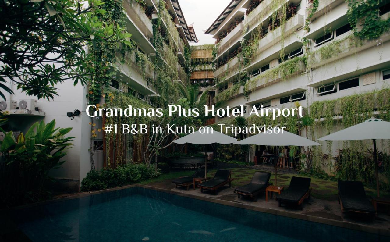 Grandmas Plus Hotel Airport Кута Экстерьер фото
